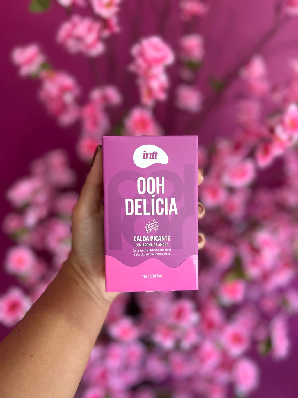 Oh delícia calda para oral amora