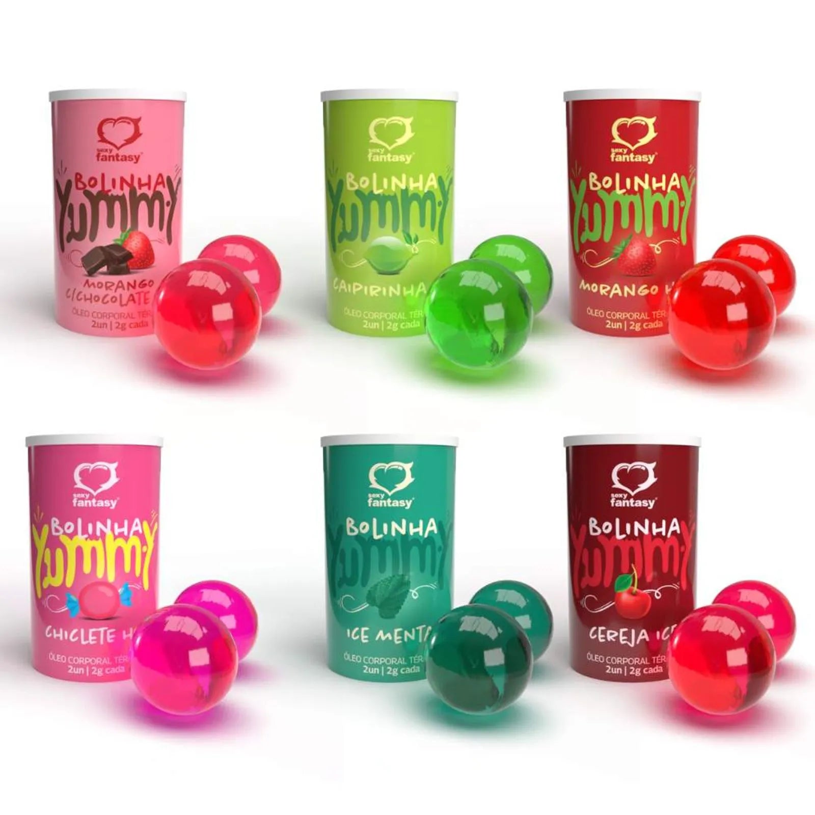 Bolinha Beijável Yummy Sexy Fantasy