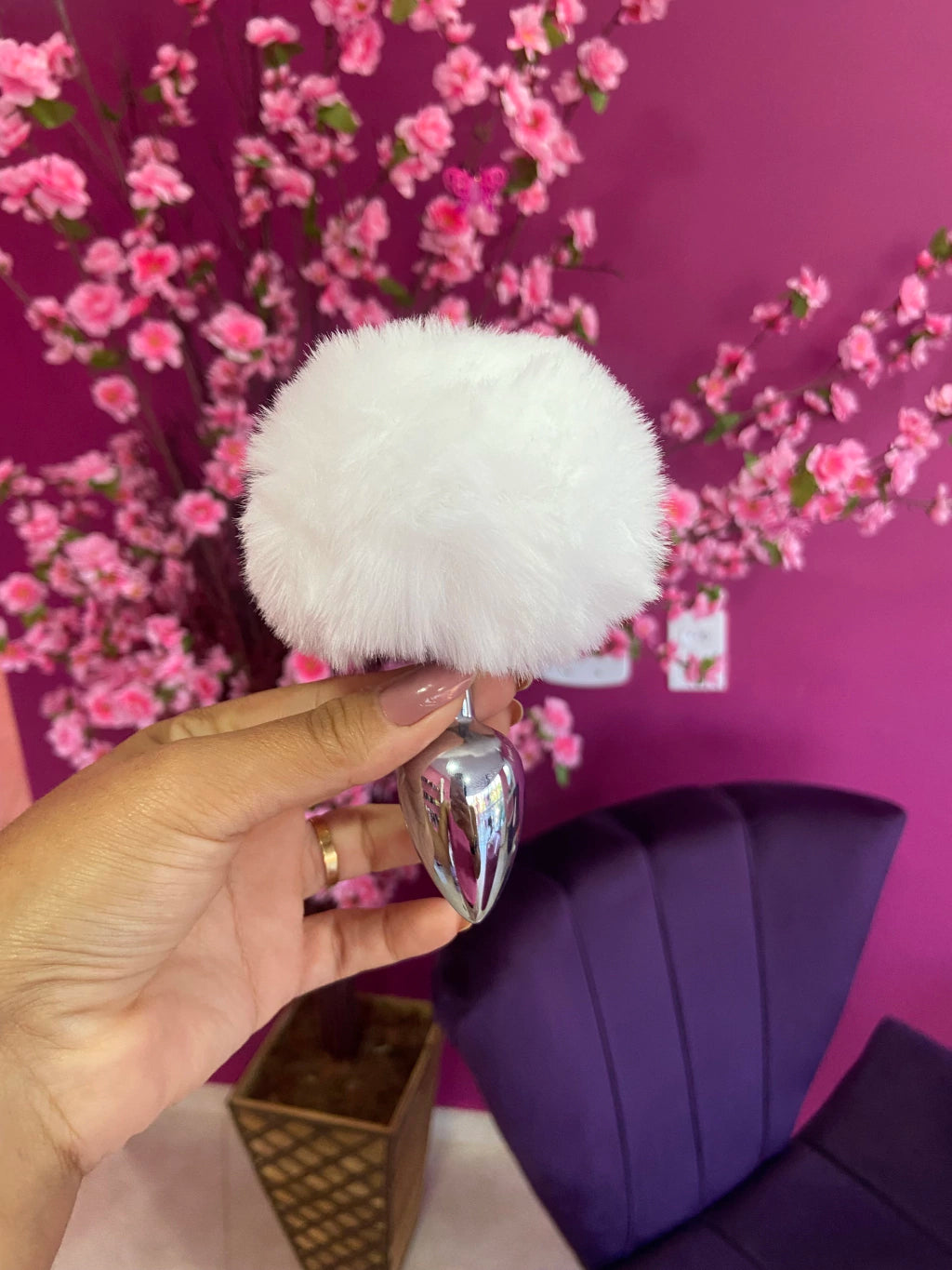 Plug pompom