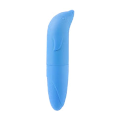 Vibrador Formato de Golfinho - Diversas Cores